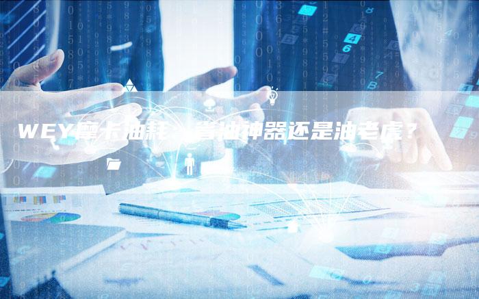WEY摩卡油耗:省油神器还是油老虎?-新时代汽车网