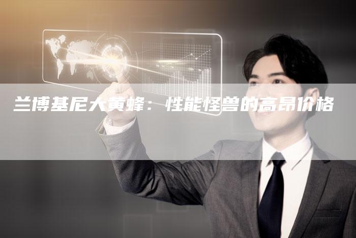 兰博基尼大黄蜂:性能怪兽的高昂价格-新时代汽车网