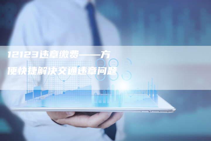 12123违章缴费——方便快捷解决交通违章问题-新时代汽车网