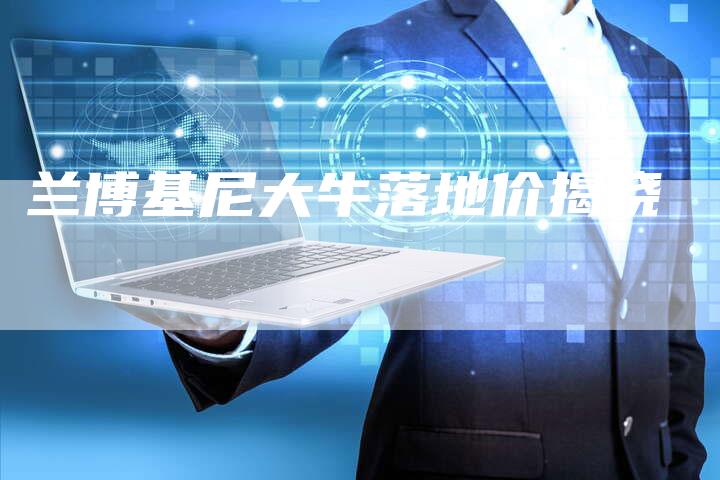 兰博基尼大牛落地价揭晓-新时代汽车网