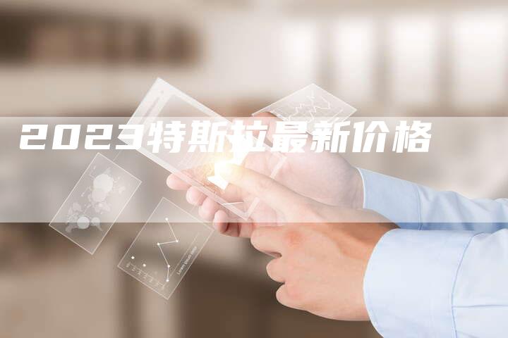 2023特斯拉最新价格-新时代汽车网