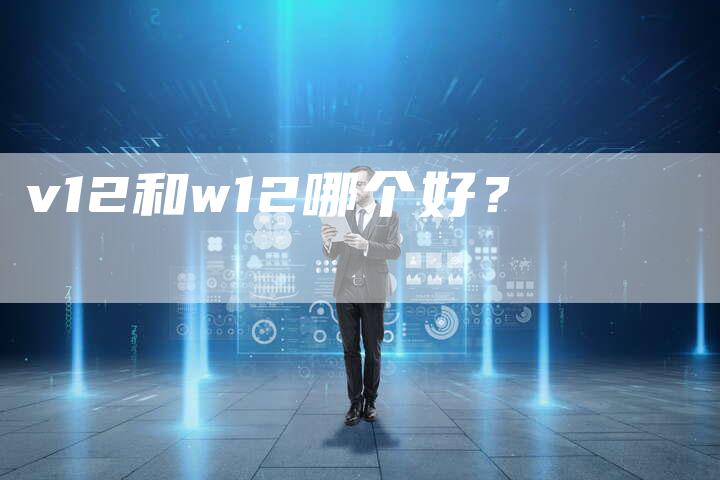 v12和w12哪个好?-新时代汽车网